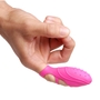 Розовая насадка на палец с вибрацией Bang Her Silicone G-Spot Finger Vibe