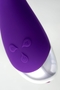 Фиолетовый вибратор «Дрючка-удовольствие» - 20,5 см.