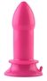 Розовая анальная втулка большого размера Popo Pleasure - 14,0 см.