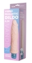 Телесный вибратор Vibro Realistic Cock Dildo - 17,5 см.