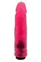 Розовая гелевая насадка-фаллос без мошонки - 20,5 см.