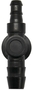 Черный клапан для вакуумных помп серии Pump X1