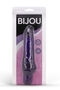 Фиолетовый водонепроницаемый вибратор Bijou Savvy - 17,5 см.