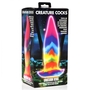 Фантазийный люминесцентный стимулятор-язык Unicorn Kiss Unicorn Tongue Glow-in-the-Dark Silicone Dildo - 21,3 см.