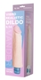 Телесный вибромассажёр Vibro Realistic Cock Dildo - 19 см.
