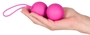 Розовые вагинальные шарики Xxl Balls