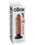 Вибромассажер-мулат 6 Vibrating Cock - 17,8 см.