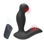 Черный вибромассажер простаты 3,5’’ Remote Control P-spot Massager - 12,5 см.