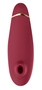 Бордовый клиторальный стимулятор Womanizer Premium 2