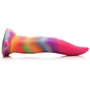 Фантазийный люминесцентный стимулятор-язык Unicorn Kiss Unicorn Tongue Glow-in-the-Dark Silicone Dildo - 21,3 см.