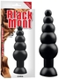 Черная анальная цепочка Large Anal Bead - 18,5 см.