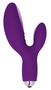 Фиолетовый G-стимулятор Holy с 10 режимами вибрации - 14,1 см.
