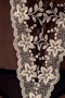 Прозрачная сорочка Tyrone с цветочной вышивкой на лифе и спинке