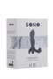 Серый вибромассажер простаты Sono No.26 - 11,3 см.