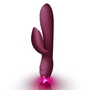 Фиолетовый вибратор-кролик Every Girl - 18,2 см.