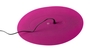 Ярко-розовый клиторальный стимулятор с пультом ду VibePad