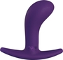 Фиолетовая анальная пробка Bootie S - 7,5 см.