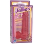 Розовый фаллос на присоске Crystal Jellies 8 Ballsy Cocks with Suction Cup - 22 см.