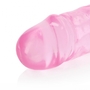 Розовый двусторонний фаллоимитатор - 45 см.