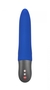 Синий вибратор с тонким кончиком Diva Dolphin - 19,4 см.