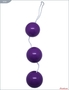 Фиолетовые тройные вагинальные шарики