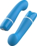 Голубой G-вибростимулятор Bdesired Deluxe Curve - 15,2 см.