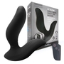 Черный вибромассажер простаты 3,5’’ Remote Control Curve P-spot Massager - 12 см.