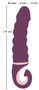 Фиолетовый вибратор Shaking Vibrator - 21 см.