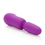 Фиолетовый вибростимулятор с функцией нагрева Warm N Glow Massager