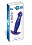 Синяя анальная вибропробка Buttocks The Wild Magn Pulse Vibrating Plug - 15 см.