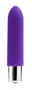 Фиолетовая вибропуля VeDO Bam Mini - 9,5 см.