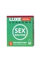 Ребристые презервативы Luxe Royal Sex Machine - 3 шт.