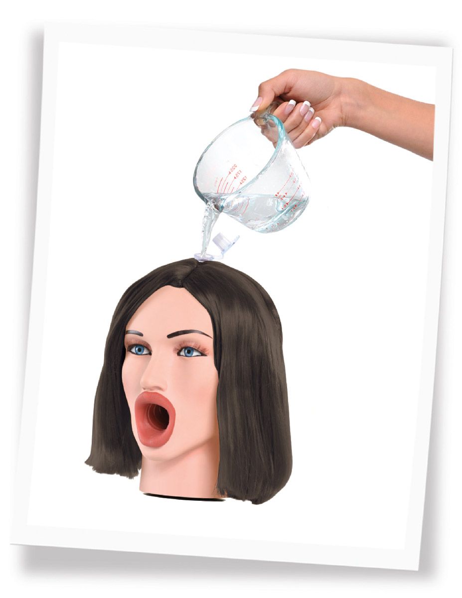 Мастурбатор-голова Hot Water Face Fucker! Brunette за 7700 руб - купить в  секс шопе INTIM TOYS в Таганроге